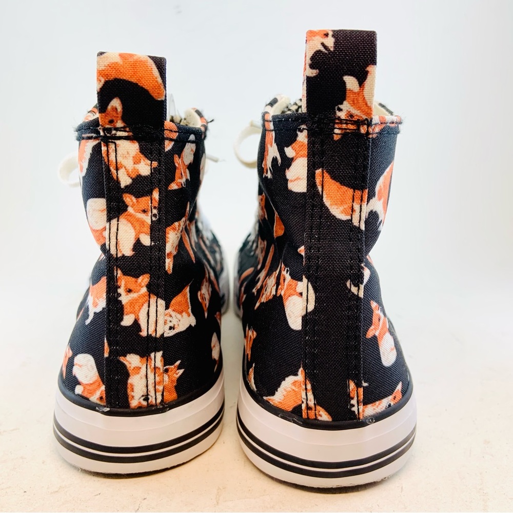 Hot Topic Black Corgi High Top Sneakers, size 8 - Picture 11 of 11